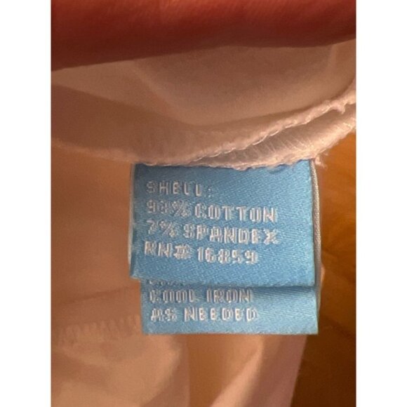 J. McLaughlin Womens White Cropped Leggings Pants 12 Side Zip Office‎ Casual - Picture 7 of 9